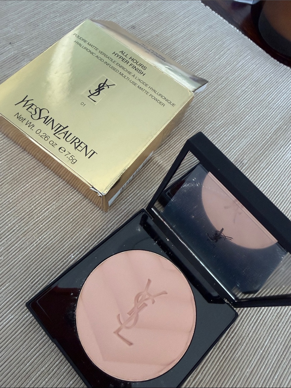 Yves Saint Laurent Matte Pressed Powder Blush in Soft Peach